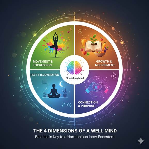Dimensions of a Well Mind