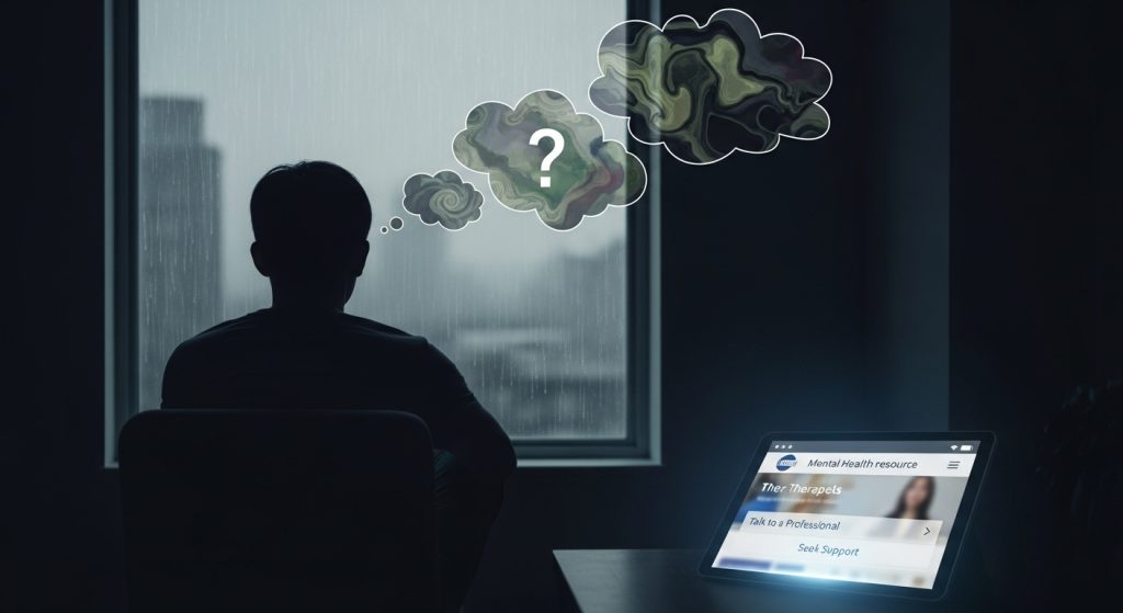 when should someone talk to a mental health professional