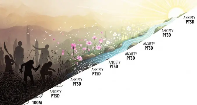 Patient Journey Timeline regarding anxiety